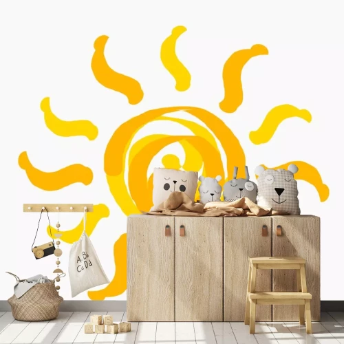 Sticker Die Sonne Illustration