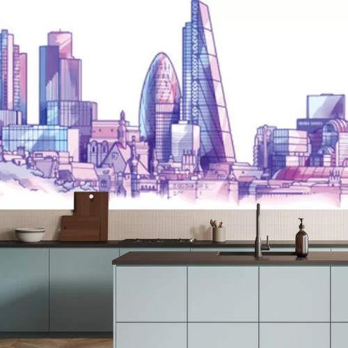 Sticker London Skyline