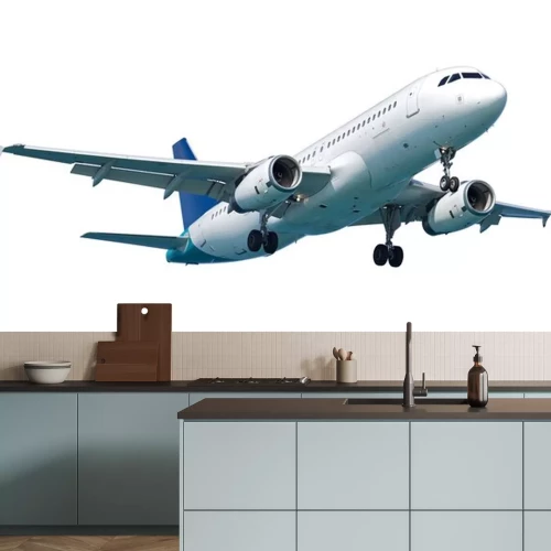 Sticker Echtes Düsenflugzeug