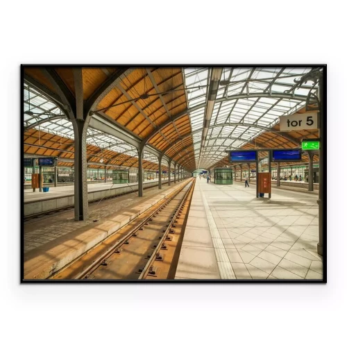 Poster Breslau Bahnhof