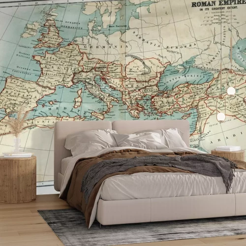 Fototapete Vintage-Karte des Römischen Reiches
