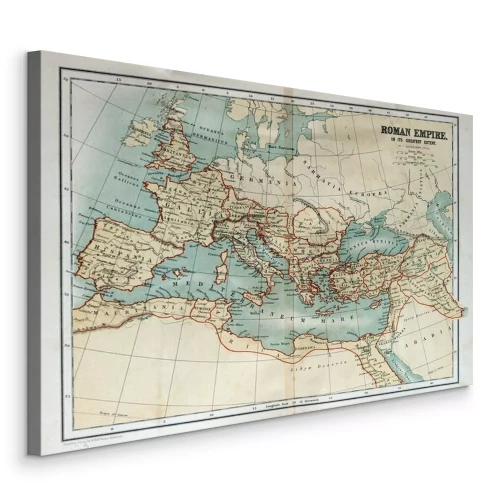 Bild Vintage-Karte des Römischen Reiches