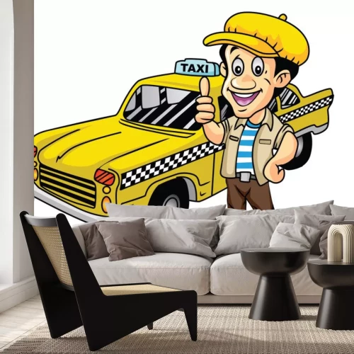 Sticker Taxifahrer
