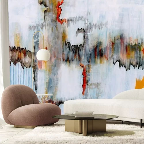 Fototapete Verschmierte Farbe