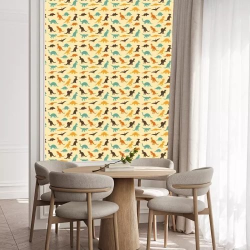 Tapete Prähistorische Dinosaurier