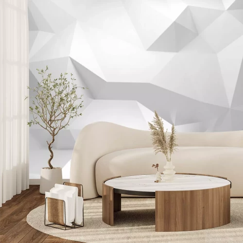 Fototapete Moderner geometrischer 3D-Hintergrund