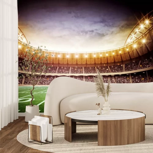 Fototapete Panorama eines amerikanischen Stadions