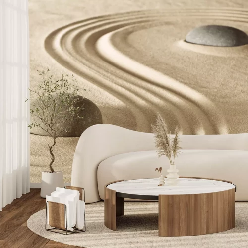 Sticker Zen-Steine ​​und Felsen