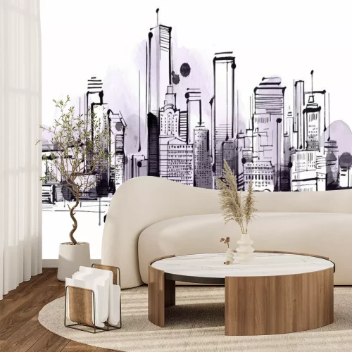 Sticker City Skyline