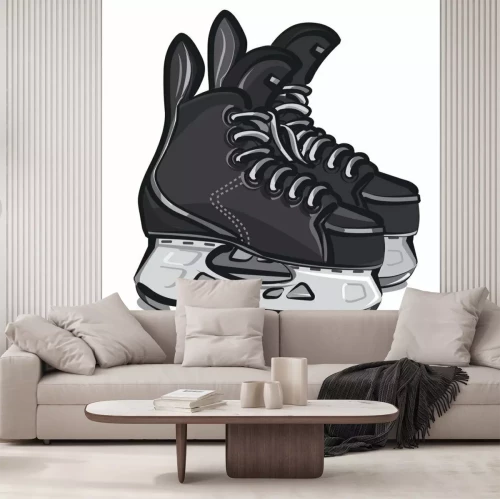 Sticker Schlittschuhe