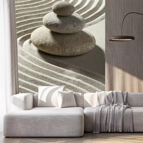 Sticker Zen Sandwelle und drei Rollen