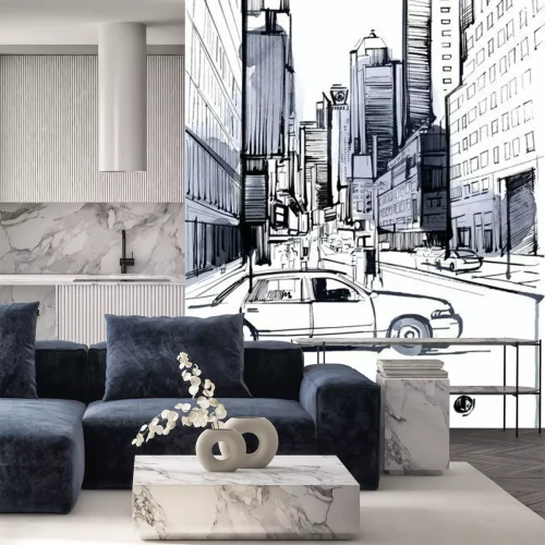 Sticker New York Manhattan