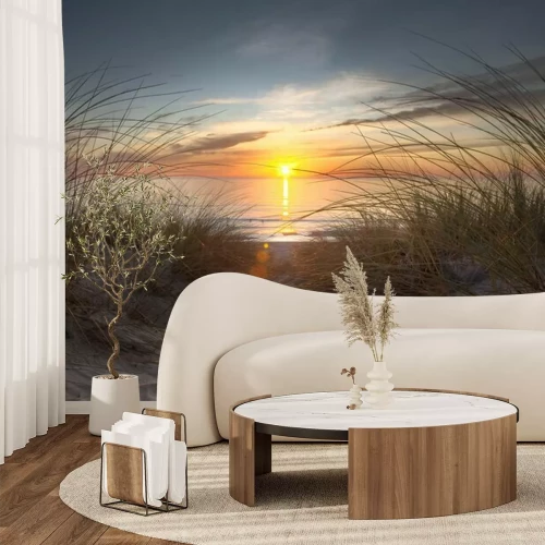 Fototapete Strand Meer und Sonne