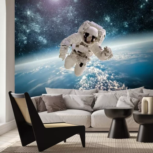 Sticker Astronaut Außen spac Elemente dieses Bildes von der NASA eingerichtet.