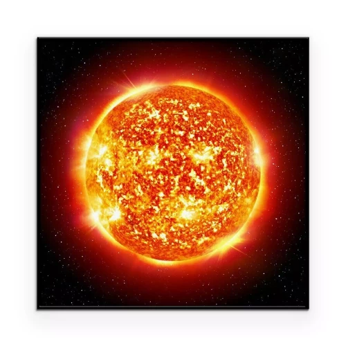 Poster Nahaufnahme der Sonne