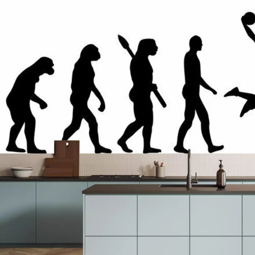 Sticker Basketball Evolution