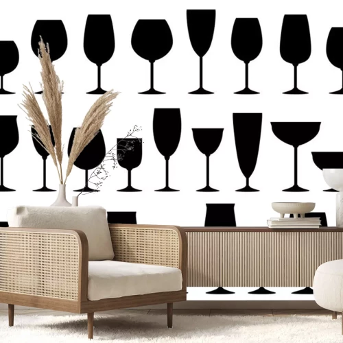 Sticker Gläser in verschiedenen Formen und Größen