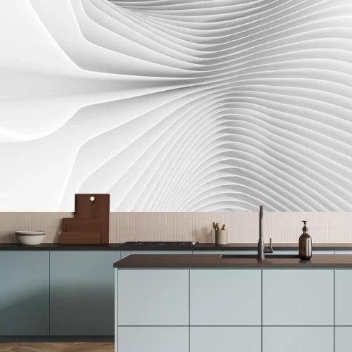 Fototapete Wellen Linien Hintergrrund