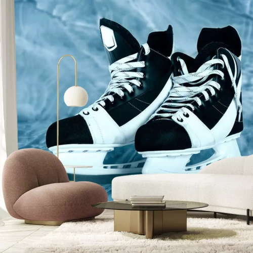 Sticker Hockey skates Mannes