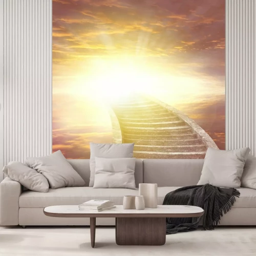 Fototapete Zum Himmel gerichtete Treppen