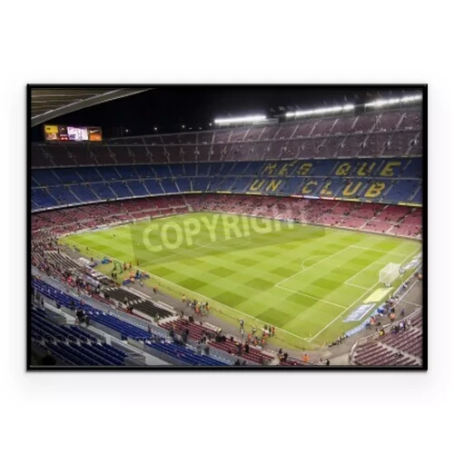 Poster Leeres Camp Nou-Stadion