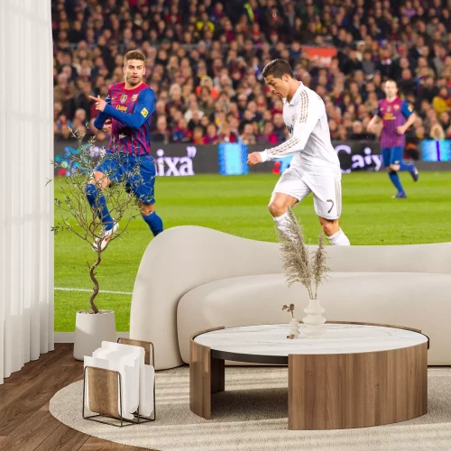 Fototapete Erbittertes sportliches Duell