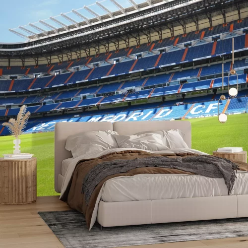 Fototapete Blick auf Stadiontribünen