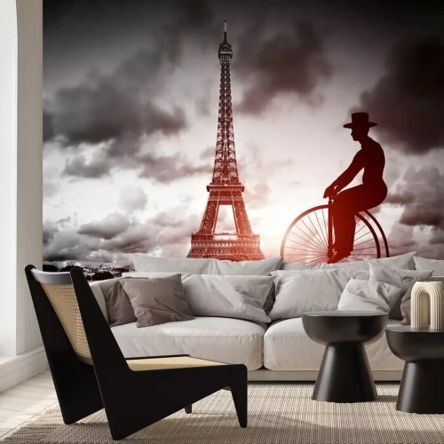 Fototapete Retro Eiffelturm