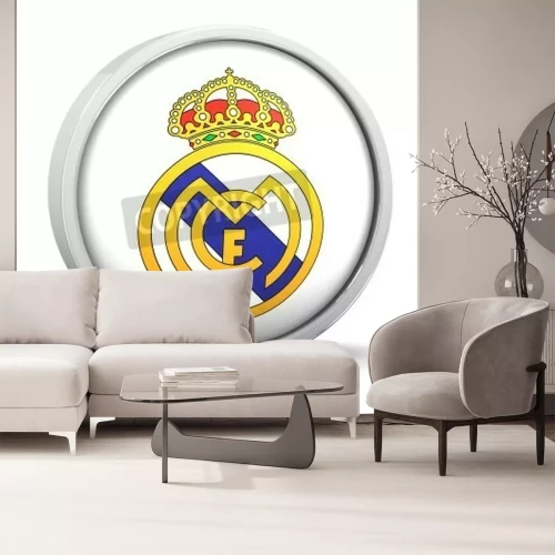 Fototapete Wappen von Real Madrid
