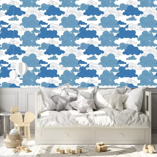 Tapete vintage Cloud chinesischen nahtlose Muster