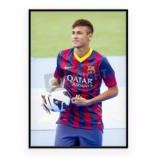 Poster Neymars Debüt im Camp Nou