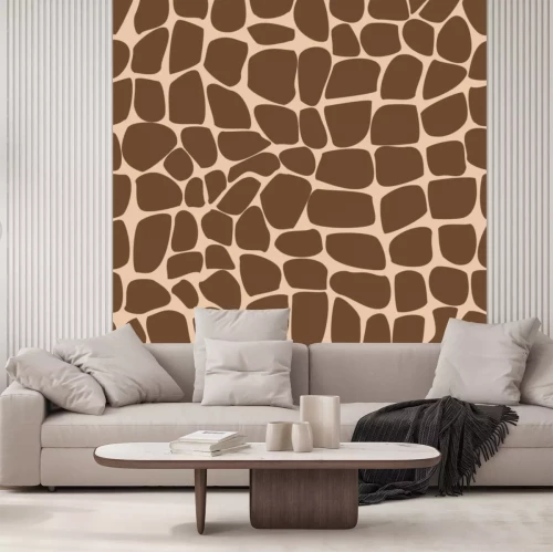 Sticker Muster Flecken der Giraffe