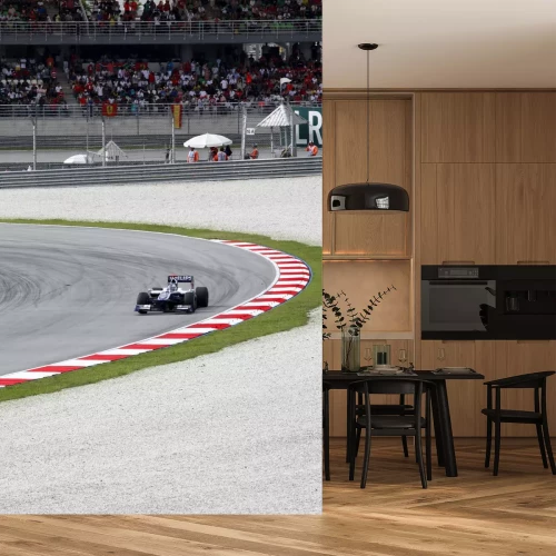 Fototapete Bolid beim Formel-1-Rennen