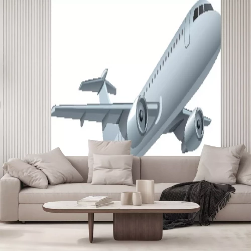 Sticker Jet-Flugzeug