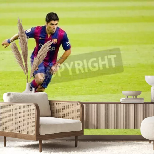 Fototapete Luis Suarez in Barcelona