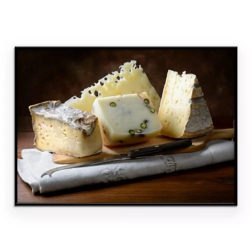 Poster Italian cheeses