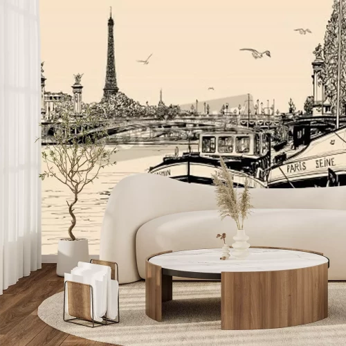 Fototapete Paris Vintage