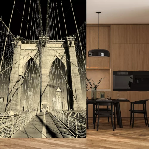 Fototapete Hängebrücke in New York City