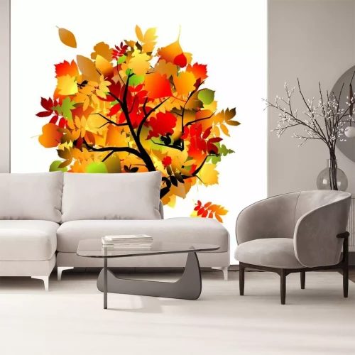 Sticker Schöne Herbst Baum für Ihr Design