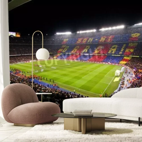 Fototapete Breitwandblick aufs Stadion