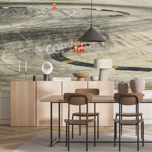 Fototapete Start des Bolidenrennens