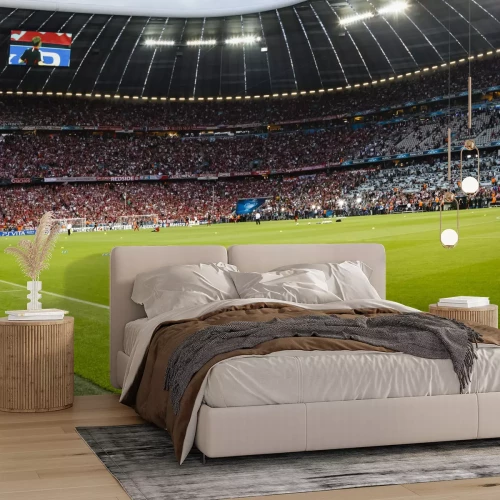 Fototapete Blick auf Tribüne Allianz Arena