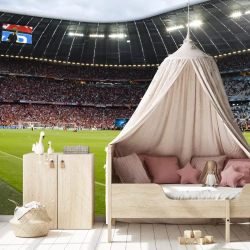 Fototapete Blick auf Tribüne Allianz Arena