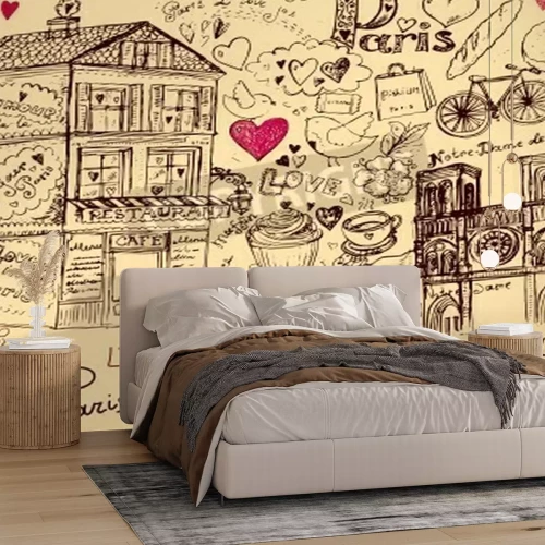 Fototapete Inspirationen aus Paris