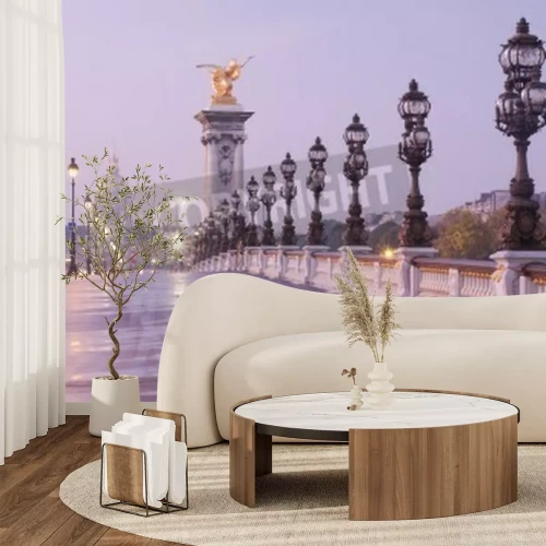 Fototapete Brücke in Paris