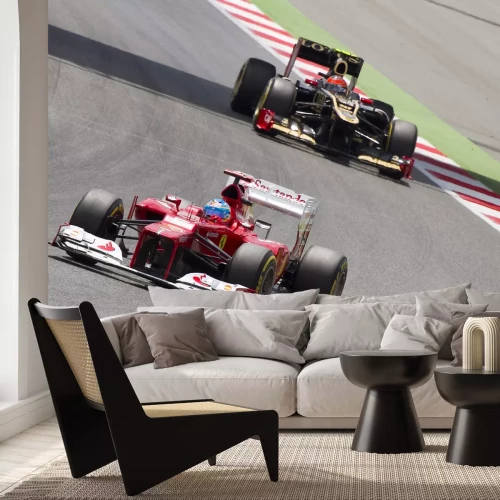 Fototapete Formel 1 Bolid-Rennen