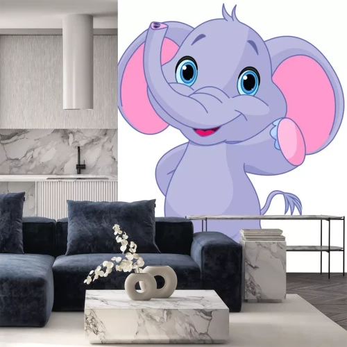 Sticker Cartoon-Elefant für Kinder
