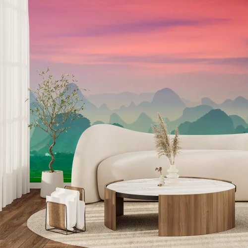 Sticker Karstberge von Guilin, China