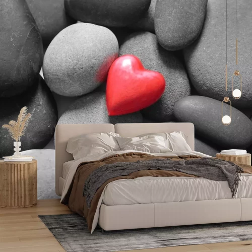 Sticker Herz und Steine