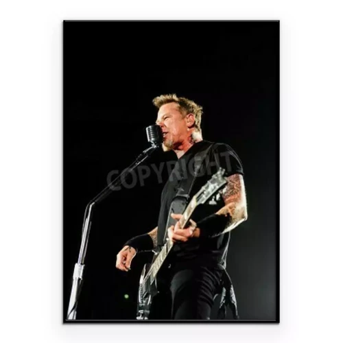 Poster James Hetfield von Metallica